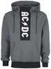 AC/DC - Est. 1973 - Trui met capuchon - Mannen - grijs