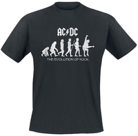 AC/DC - Evolution Of Rock - T-shirt - Mannen - zwart
