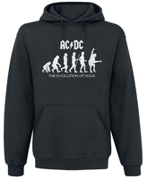 AC/DC - Evolution Of Rock - Trui met capuchon - Mannen - zwart