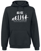 AC/DC - Evolution Of Rock - Trui met capuchon - Mannen - zwart