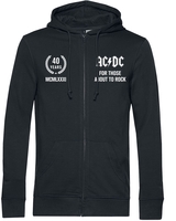 AC/DC - For Those About To Rock - Vest met capuchon - Mannen - zwart