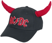 AC/DC - Hells Bells - mit Hörnern - Cap - Unisex - zwart rood