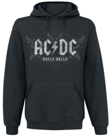 AC/DC - Hells Bells - Trui met capuchon - Mannen - zwart