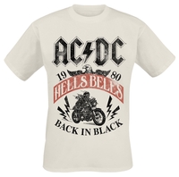 AC/DC - Hells Bells 1980 - T-shirt - Mannen - beige