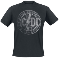 AC/DC - High Voltage 1975 - T-shirt - Mannen - zwart