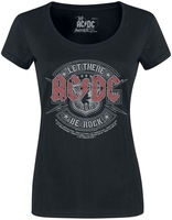 AC/DC - Let There Be Rock - T-shirt - Vrouwen - zwart