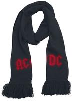 AC/DC - Logo - Schal - Sjaal - Unisex - zwart rood