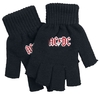 AC/DC - Logo - Vingerloze handschoenen - Unisex - zwart
