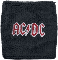 AC/DC - Logo - Wristband - Zweetbandje - Unisex - zwart