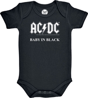 AC/DC - Metal-Kids - Baby In Black - Body - Unisex - zwart