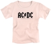 AC/DC - Metal-Kids - Logo Kids - T-shirt - Vrouwen - lichtroze