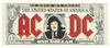 AC/DC - One Dollar - Patch - Unisex - meerkleurig