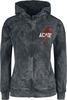 AC/DC - PWR Focus Magic Day - Vest met capuchon - Vrouwen - zwart