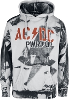 AC/DC - PWR Painted - Trui met capuchon - Mannen - oud wit grijs