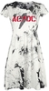 AC/DC - PWR Thunder Logo - Korte jurk - Vrouwen - wit grijs