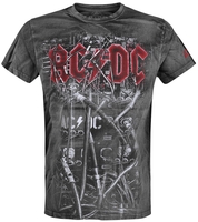 AC/DC - PWR Wires - T-shirt - Mannen - grijs