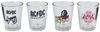 AC/DC - Shotglas-Set - Shotglazenset - Unisex - transparant