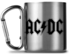 AC/DC - Tasse mit Karabinerhaken - Kop - Unisex - zilverkleurig