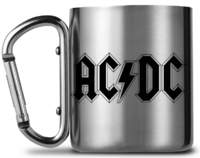 AC/DC - Tasse mit Karabinerhaken - Kop - Unisex - zilverkleurig