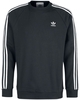 Adidas - 3-Stripes Crew - Sweatshirts - Mannen - zwart