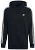 Adidas - 3 Stripes Hoody - Trui met capuchon - Mannen - zwart