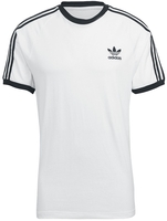 Adidas - 3-Stripes Tee - T-shirt - Mannen - wit zwart