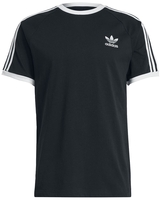 Adidas - 3-Stripes Tee - T-shirt - Mannen - zwart wit