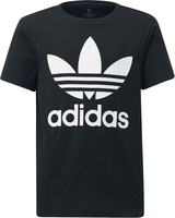 Adidas - Trefoil Tee - T-shirt - Unisex - zwart