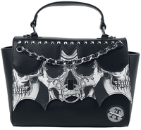 Alchemy England - Bat Skull - Handtas - Vrouwen - zwart