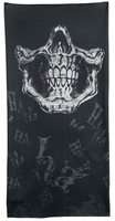 Alchemy England - Raw Deal - Tunnelsjaal - Unisex - zwart grijs