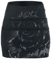 Alchemy England - Roses Nest - Korte rok - Vrouwen - zwart