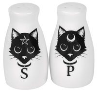 Alchemy England - Salz- und Pfefferstreuer - Zout- en Pepervaten - Unisex - wit zwart