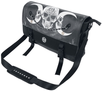 Alchemy England - Skull & Moon - Schoudertas - Unisex - zwart