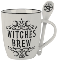 Alchemy England - Witches Brew - Kop - Unisex - wit zwart