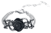 Alchemy Gothic - Bacchanal Rose - Armband - Vrouwen - zilverkleurig