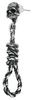 Alchemy Gothic - Hangman´s Noose - Oorbellen - Vrouwen - zilverkleurig