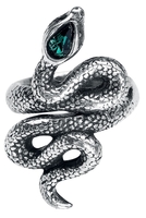 Alchemy Gothic - Psalm - Ring - Vrouwen - zilverkleurig