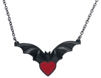 Alchemy Gothic - Sombre Desire Pendant - Halsketting - Vrouwen - zwart