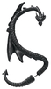 Alchemy Gothic - The Dragon Lure - Ear Stud - Vrouwen - multicolor