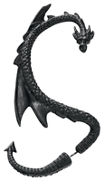 Alchemy Gothic - The Dragon Lure - Ear Stud - Vrouwen - multicolor