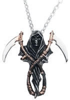 Alchemy Gothic - The Reapers Arms - Halsketting - Unisex - zilverkleurig