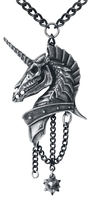 Alchemy Gothic - Unicorn - Halsketting - Unisex - multicolor