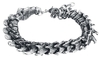 Alchemy Gothic - Vertebrae - Armband - Mannen - zilverkleurig
