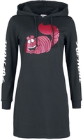 Alice in Wonderland - All Mad - Medium-lengte jurk - Vrouwen - zwart