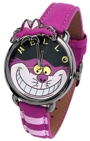 Alice in Wonderland - Cheshire Cat - Polshorloges - Vrouwen - roze