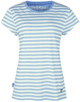 Alife and Kickin - AmandaAK B Shirt - T-shirt - Vrouwen - blauw wit