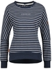 Alife and Kickin - DarlaAK Sweat - Sweatshirts - Vrouwen - blauw wit