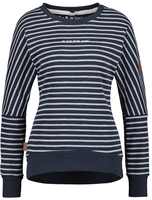 Alife and Kickin - DarlaAK Sweat - Sweatshirts - Vrouwen - blauw wit