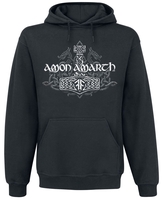 Amon Amarth - Hammered - Trui met capuchon - Mannen - zwart