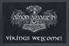 Amon Amarth - Vikings Welcome! - Deurmat - Unisex - zwart